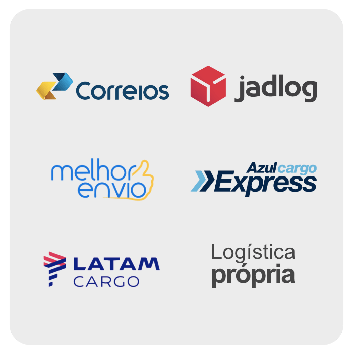 Logística integrada com Correios e transportadoras para loja virtual