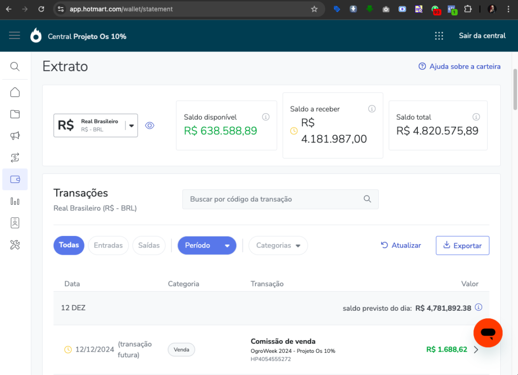 Prova social de mais de 4 milhões de reais